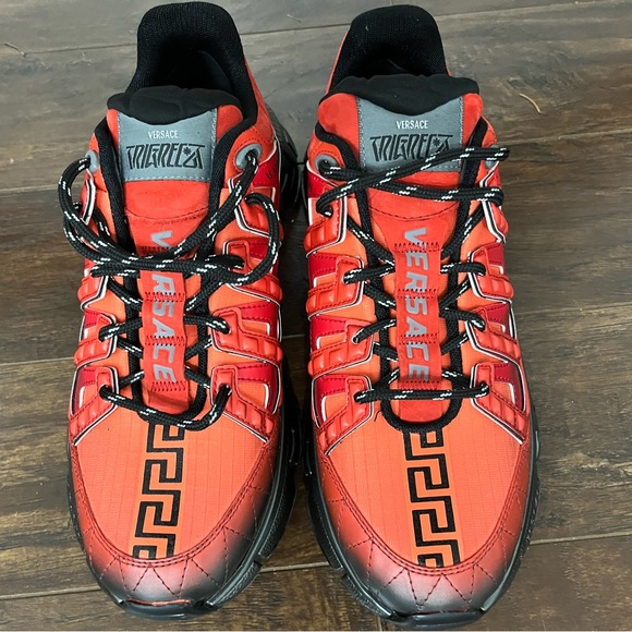 VERSACE TRIGRECA LOW -TOP SNEAKERS - Picture 6 of 10